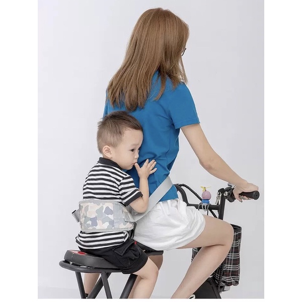 Đai đi xe máy, Đai xe máy an toàn cho trẻ em có phản quang