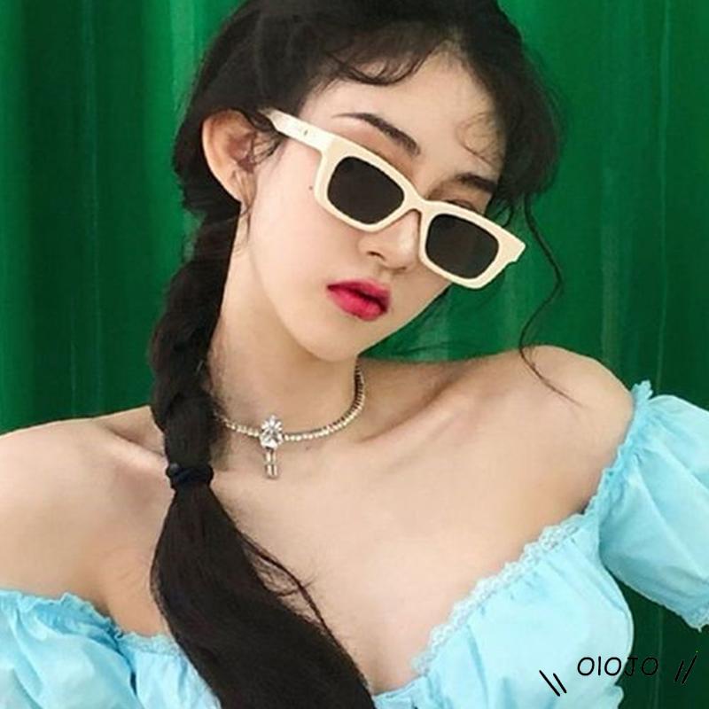 (OLOJO.vn) Kính Mát Jennie GM Phong Cách retro Kiểu Châu Âu Cho Nữ