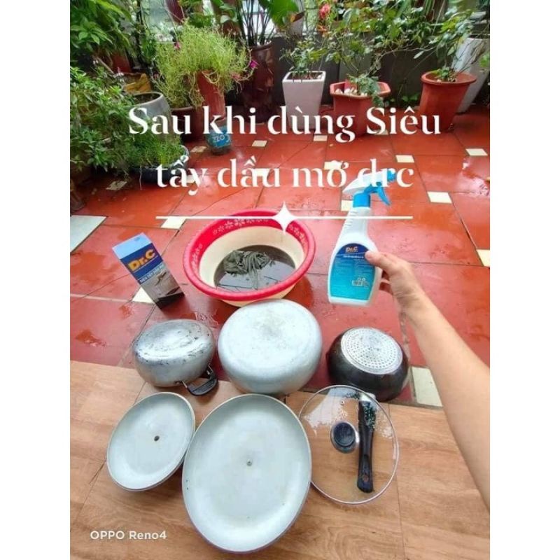 Siêu tẩy dầu mỡ xoong nồi,đồ dùng nhà bếp chính hãng DC.r tiện dụng cho các đầu bếp