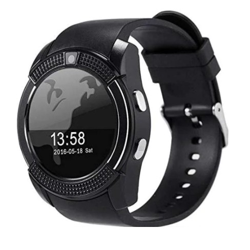 Đồng hồ Smartwatch V8 Plus có khe lắp sim mặt tròn thế hệ mới
