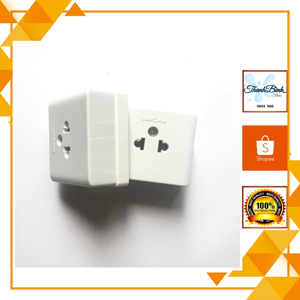 Ổ CẮM NỔI ĐƠN/ 1 Ổ CẮM CHỐNG CHÁY SOPOKA E17