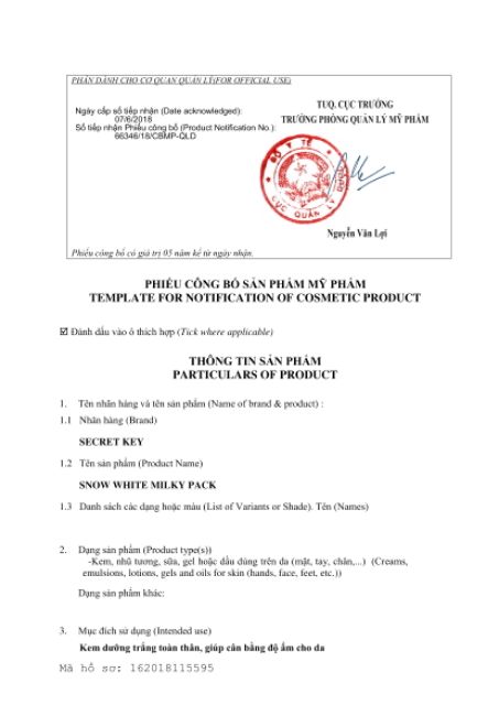 Kem Tắm Trắng Secret Key Snow White Milky Pack 200ml | BigBuy360 - bigbuy360.vn