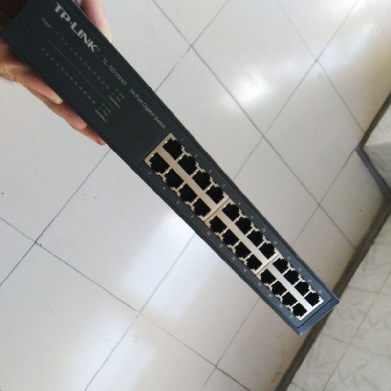 Bộ chia mạng Switch Tplink 16, 24 port gigabit đã dùng