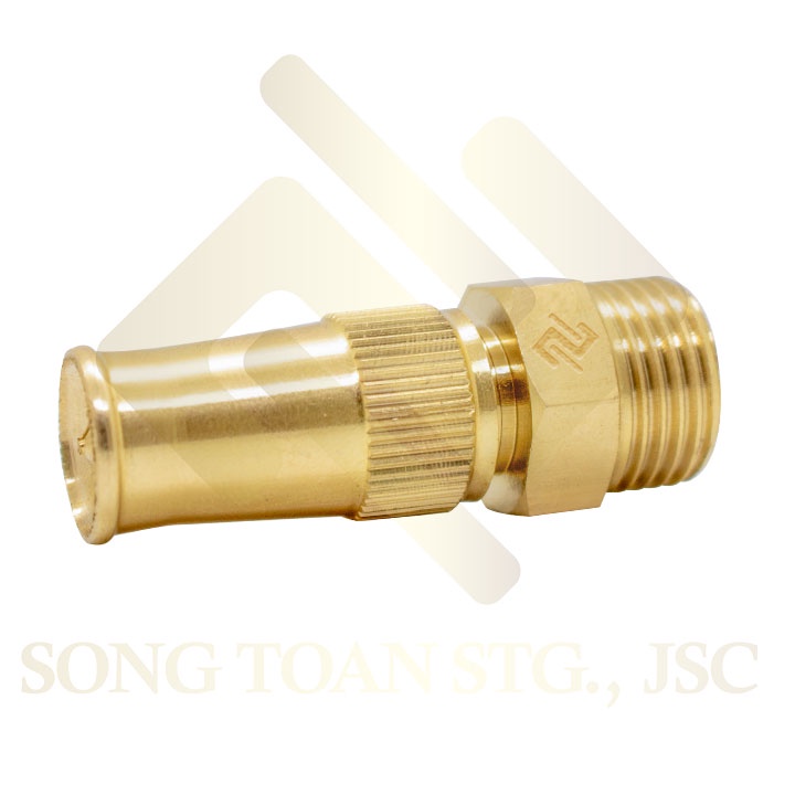 Đầu Phun Lắp Ren & Béc Xịt Điều Chỉnh Tăng Áp & Vòi Phun Nối Nguồn Nước Với Ren Ngoài G 1/2 21 Rửa Xe Phun Tưới Làm Mát