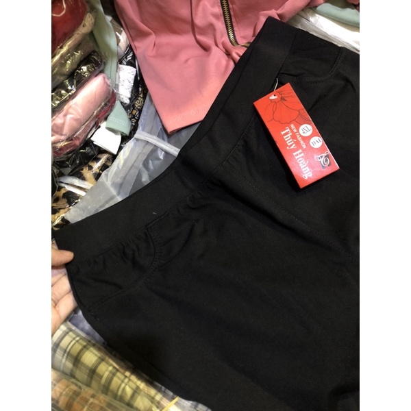 Quần legging trung niên thun Umi co giãn