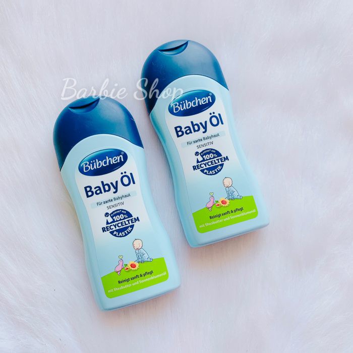 Dầu Massage Bubchen Baby Oil 200ml + 400ml (Dầu Dưỡng Da Cho Bé)