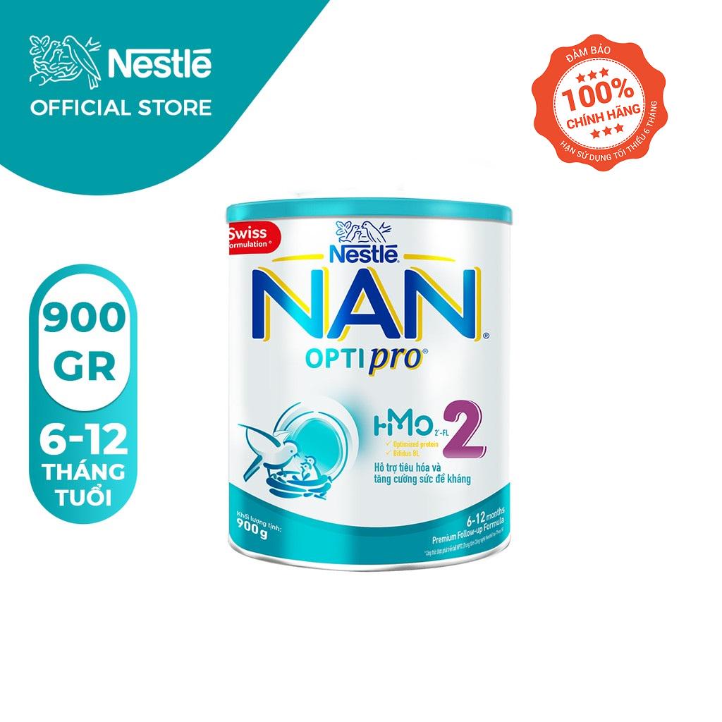 Sữa Bột Nestle NAN OPTIPRO 2 HM-O Lon 900g