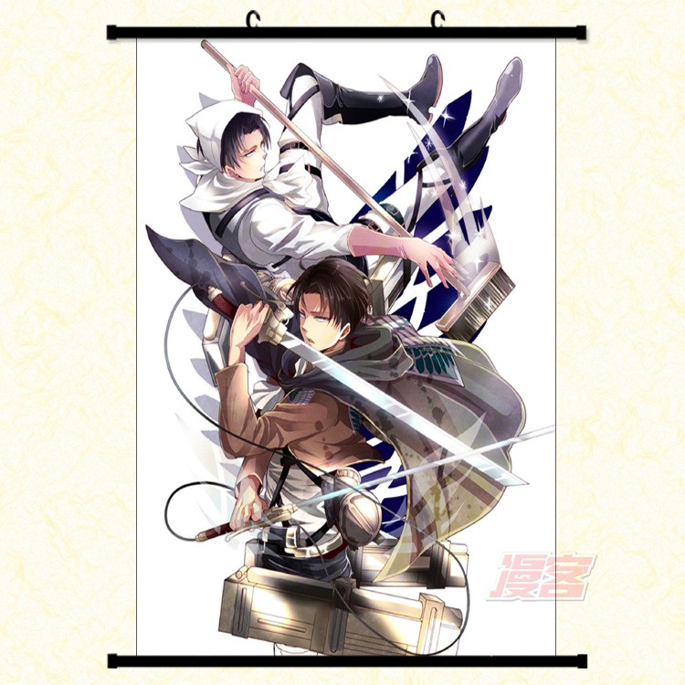 Poster vải anime Attack on Titan 30x45 tranh vải