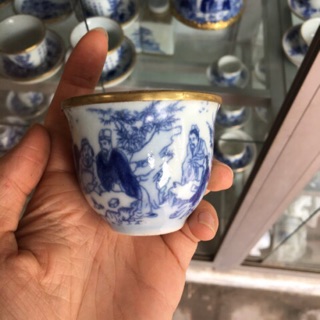 Combo 10c chén giả cổ