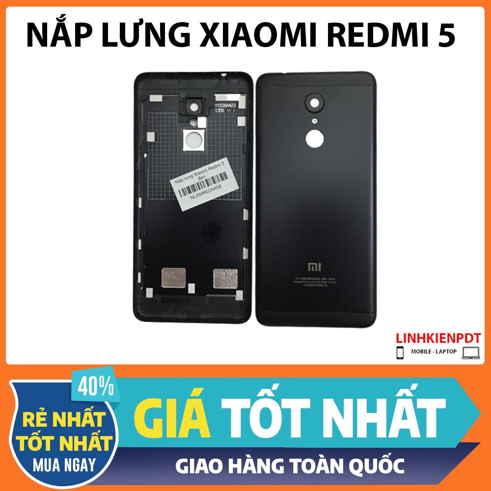 Nắp lưng Xiaomi Redmi 5