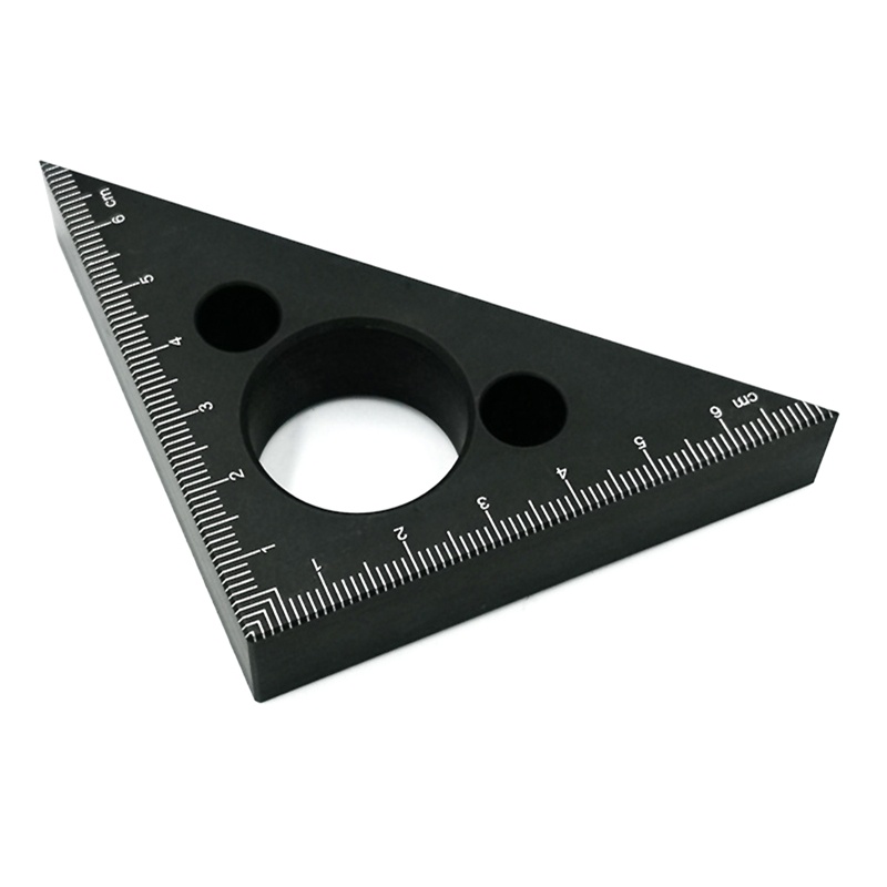Thước Đo Gỗ Hình Tam Giác Bằng Hợp Kim Nhôm Chuyên Dụng