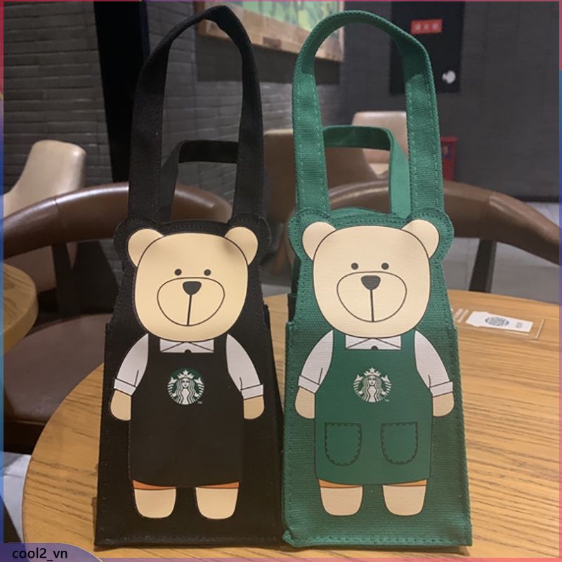 Bình Giữ Nhiệt Cao Cấp Starbucks Túi Đựng Ấm Siêu Tốc Túi Bảo Vệ Môi Trường Cốc Túi Túi Xô Túi Xách Tay Túi Tote Cốc Túi Uống Túi túi Điện Thoại Di Động Cầm Tay Túi Đựng (Cool2.vn)