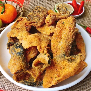 Da Cá Trứng Muối - Ăn vặt hũ pet thơm ngon