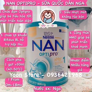 Sữa Nan Nga Optipro 800g