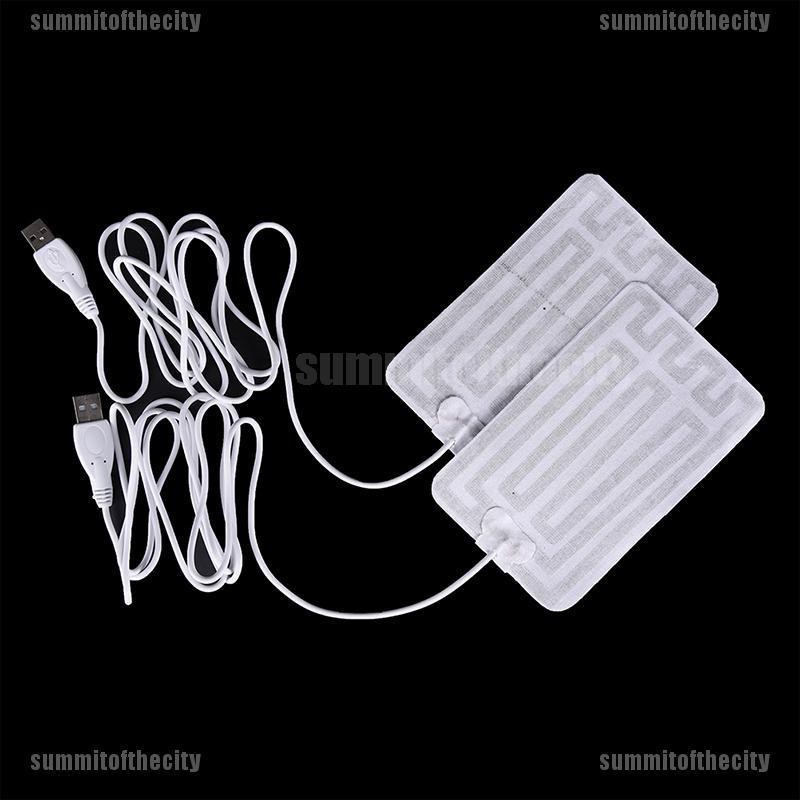 1 Cặp Đệm Sưởi Ấm Tay Mùa Đông 5V 8 * 13cm