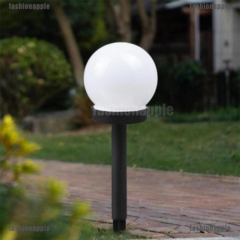 Bóng Đèn LED Tròn Sử Dụng Năng Lượng Mặt Trời Trang Trí Lối Đi Sân Vườn