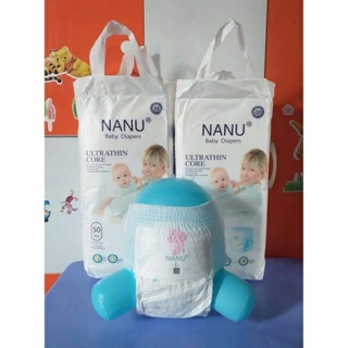 Tã quần Nanu Baby bịch 50 miếng siêu mỏng siêu thấm