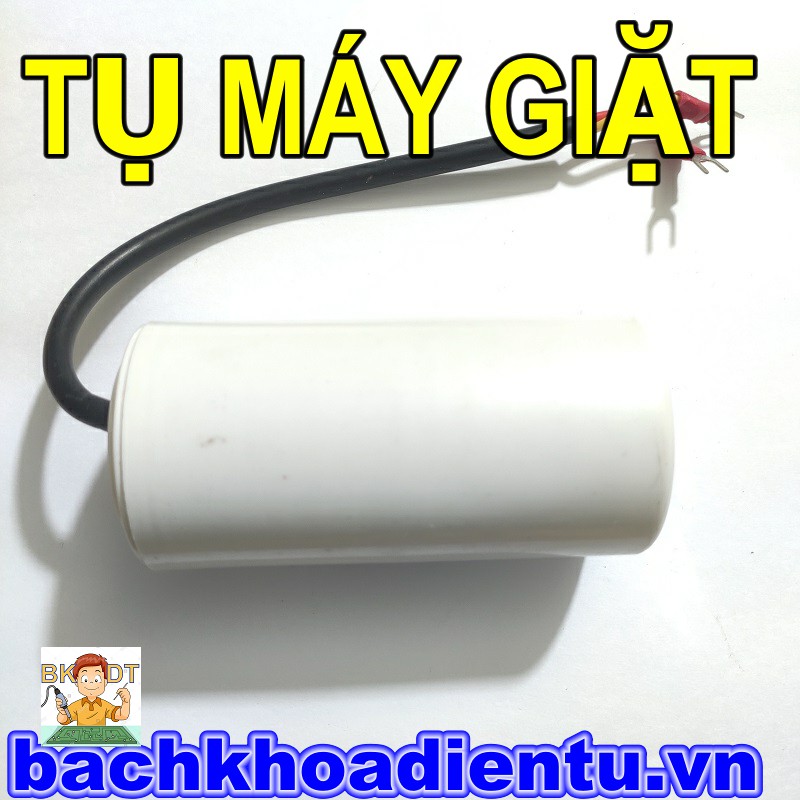 Tụ máy giặt CBB60 25UF/35UF/40UF/45UF/60UF/100UF/150UF/200UF/350UF 450V chính hãng Senju