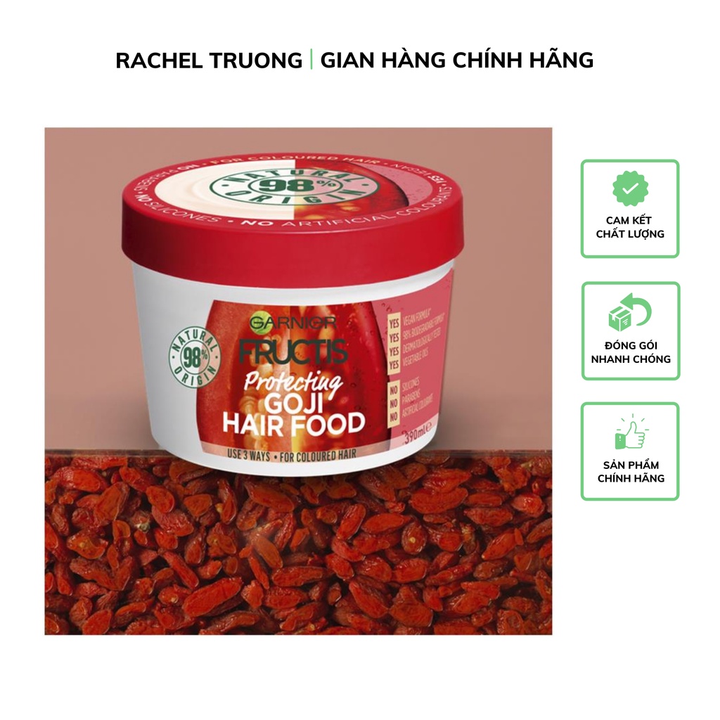 Mặt nạ ủ tóc GARNIER dưỡng chất từ kỷ tử bảo vệ phục hồi tóc nhuộm