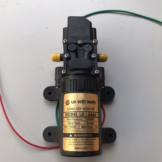 Máy bơm tăng áp mini 12V- Bơm phun sương động cơ 775 siêu khoẻ