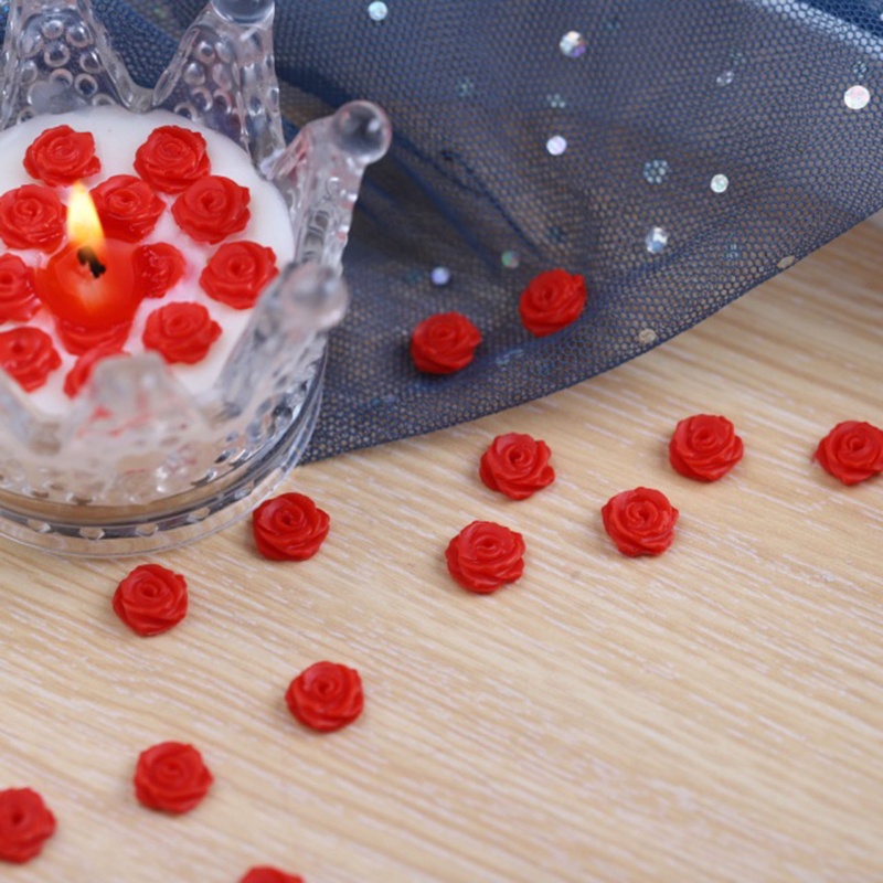 Khuôn Bánh Silicone Hình Hoa Hồng 3d