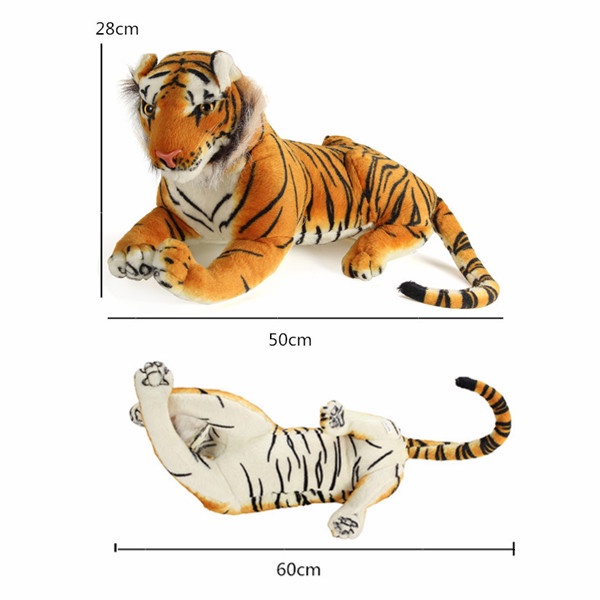Mô Phỏng Đồ Chơi Nhồi Bông Hình Con Hổ Tiger Animal Plush Doll - Thú Gấu Hổ Bông City