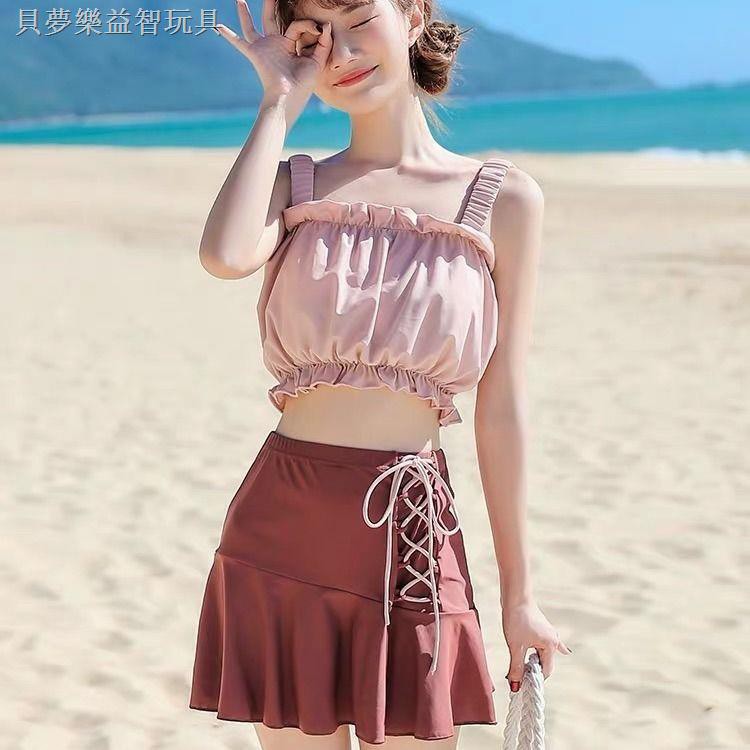 Bộ Đồ Bơi Mỏng Che Phủ Bụng Phong Cách Hàn Quốc | BigBuy360 - bigbuy360.vn