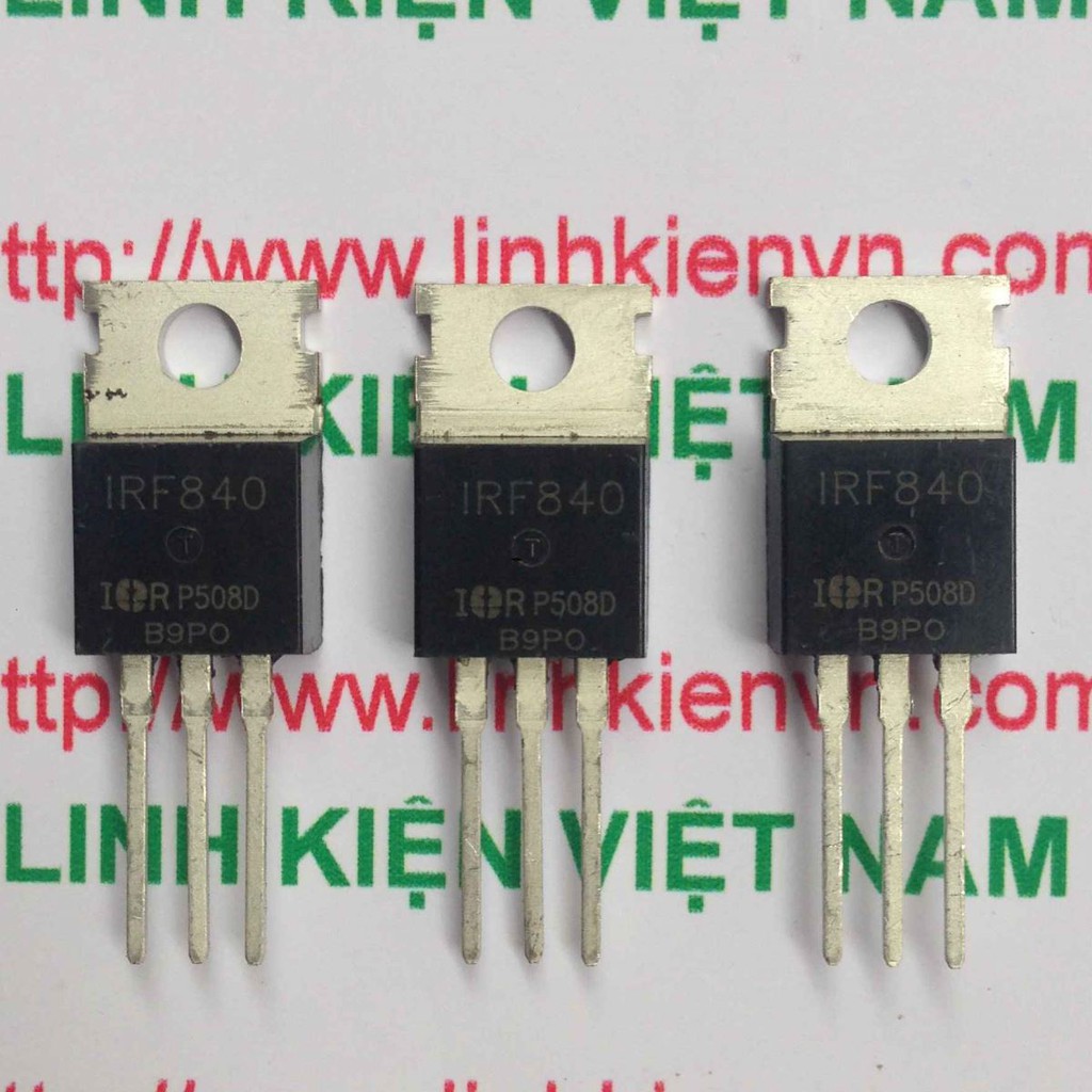 Mosfet Kênh N IRF840 500V 8A - TO220 - B7H12