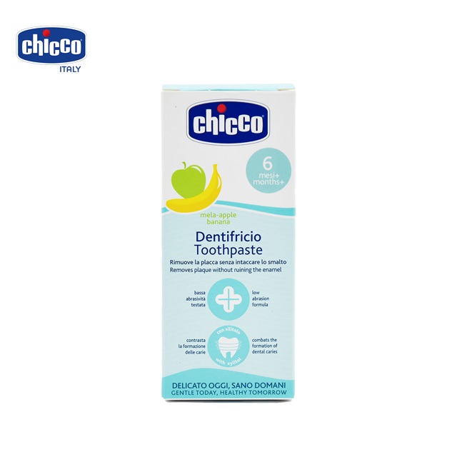 Kem đánh răng hương Chuối – Táo Chicco 6M+