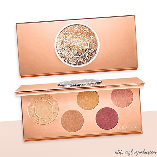 Highlight / Phấn Bắt Sáng Becca Pop Goes The Glow Champange Pop Face &amp; Eye Palette