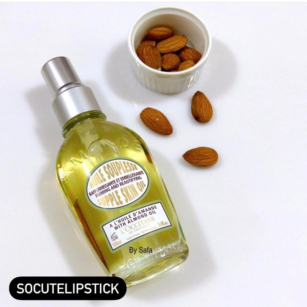 Tinh dầu chống rạn hạnh nhân L'occitane Almond Supple Skin Oil 100ml