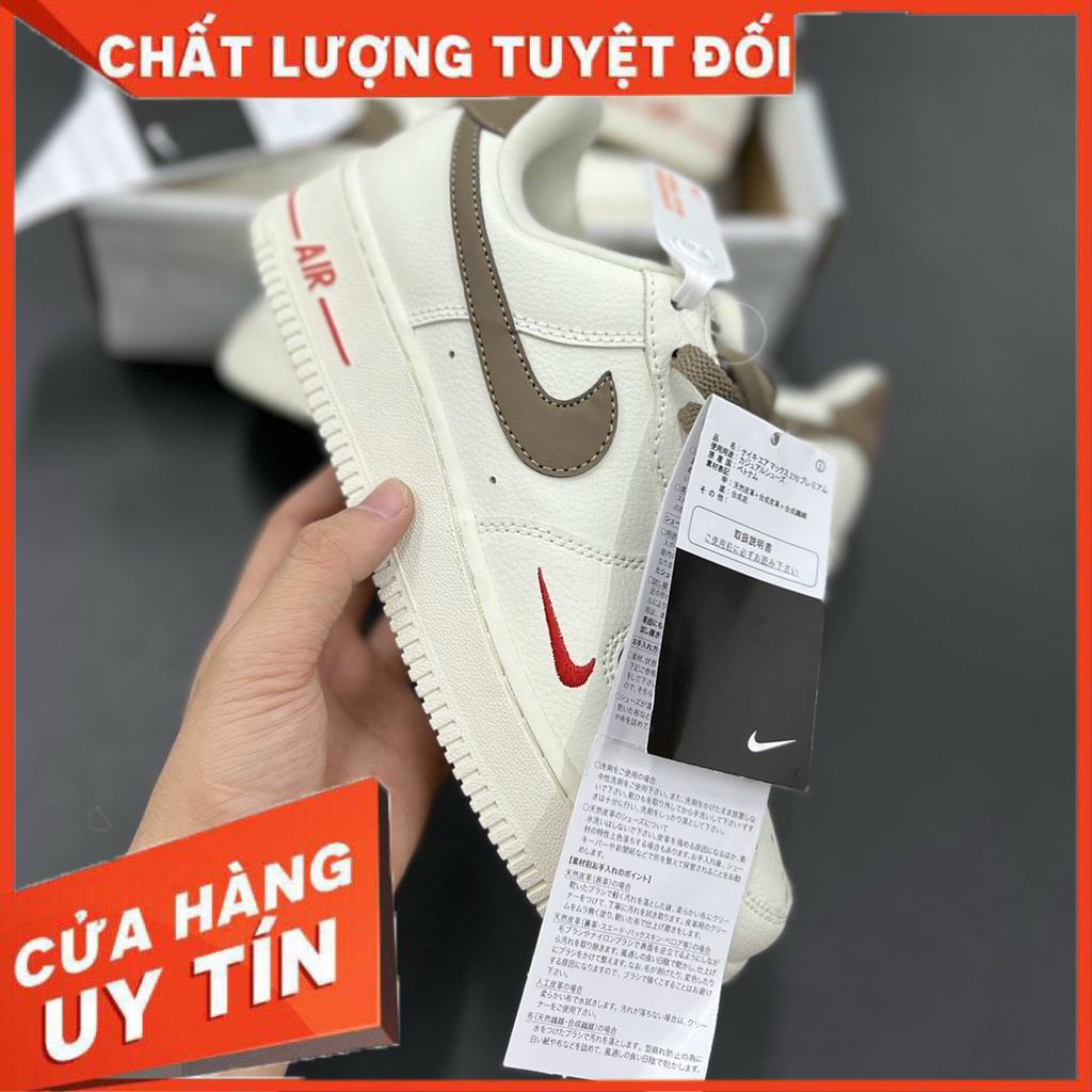 (FREESHIP + ẢNH THẬT) Giày giày AF1 Vệt nâu 1.1