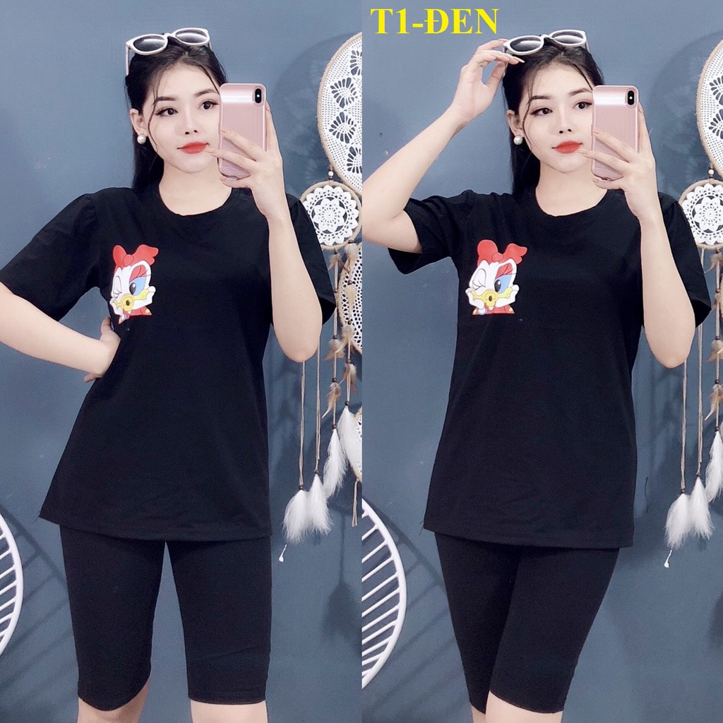 [GIẢM NHIỀU] Đồ bộ nữ lửng mặc nhà thun thái co giãn 4 chiều | BigBuy360 - bigbuy360.vn