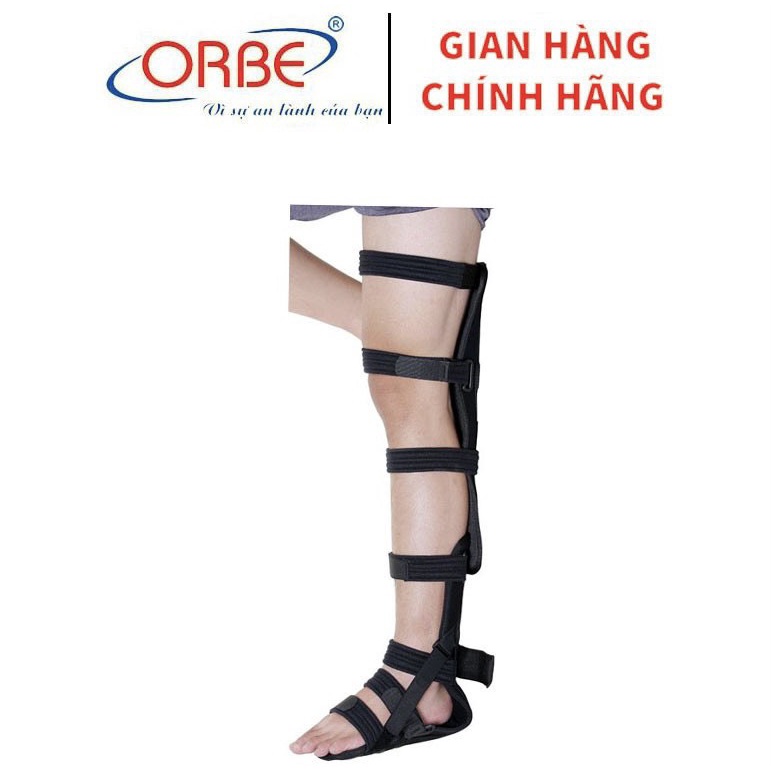 Nẹp chống xoay dài ORBE H2  – Nẹp chống xoay hỗ trợ Các trường hợp chấn thương cần giữ thẳng chân