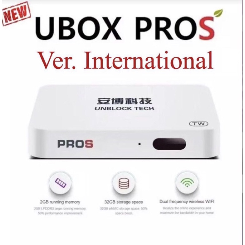 UBOX GEN 7 PRO S Xem Kênh Truyền Hình Quốc Tế