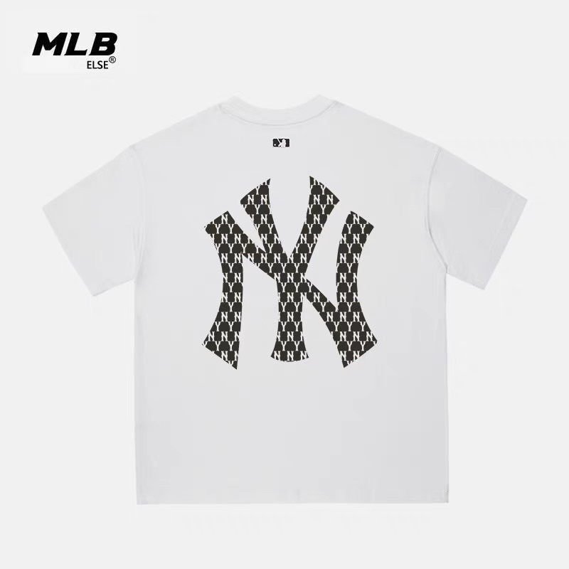 Áo thun tay lỡ bé trai bé gái nam nữ unisex, áo phông gia đình NY cotton co giãn đen/trắng/đỏ - Samyy_vn