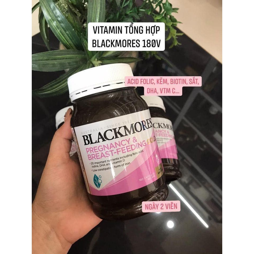 VIÊN UỐNG VITAMIN TỔNG HỢP DÀNH CHO MẸ BẦU BLACKMORES 180 VIÊN