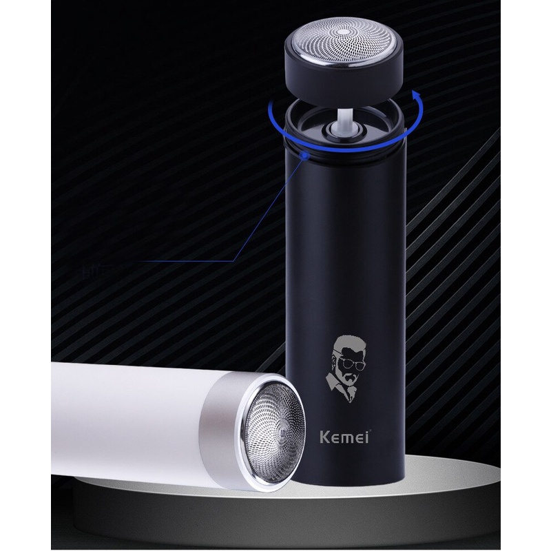 Máy Cạo Râu Mini Nhỏ Gọn Bỏ Túi Kemei KM - X2