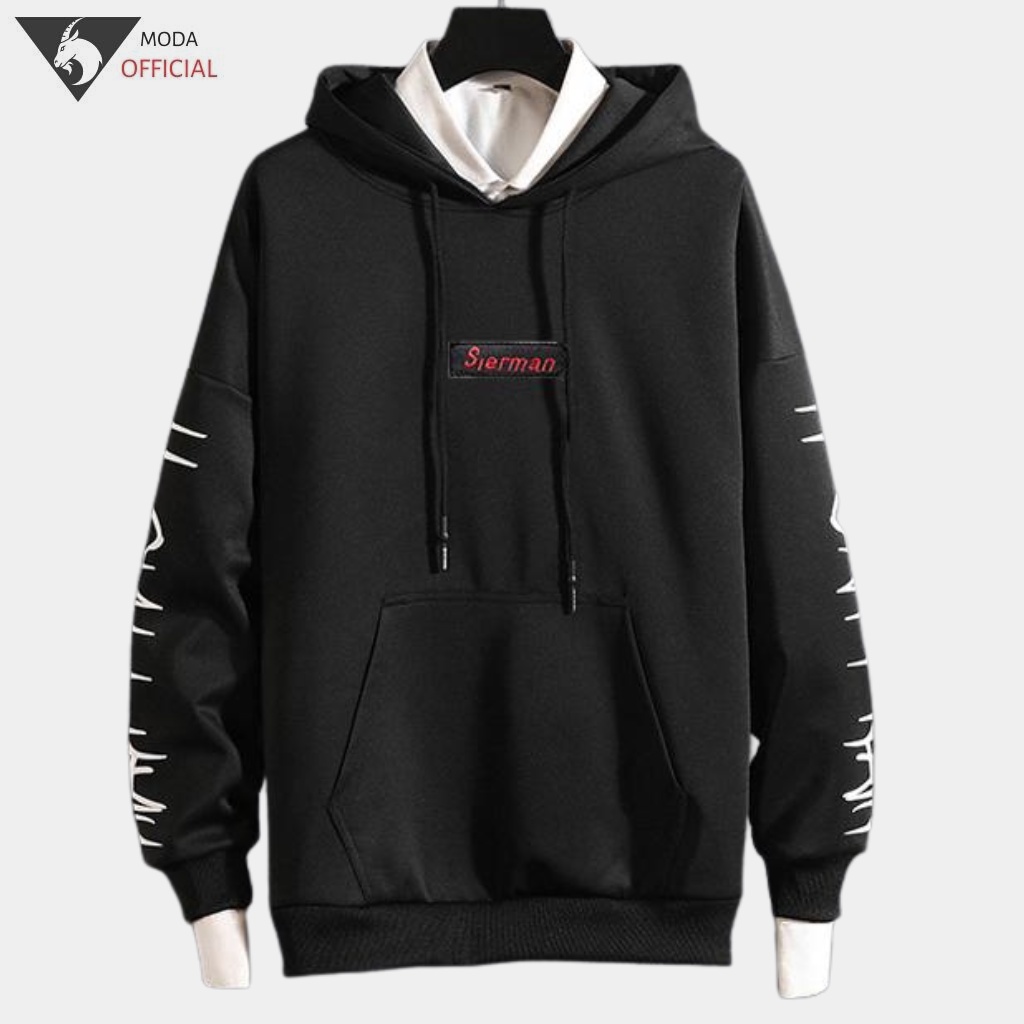 Áo Hoodie Nam Nữ - Áo Khoác SIERMEN Tay Dài MODA Vãi Nỉ Từ 40-75kg