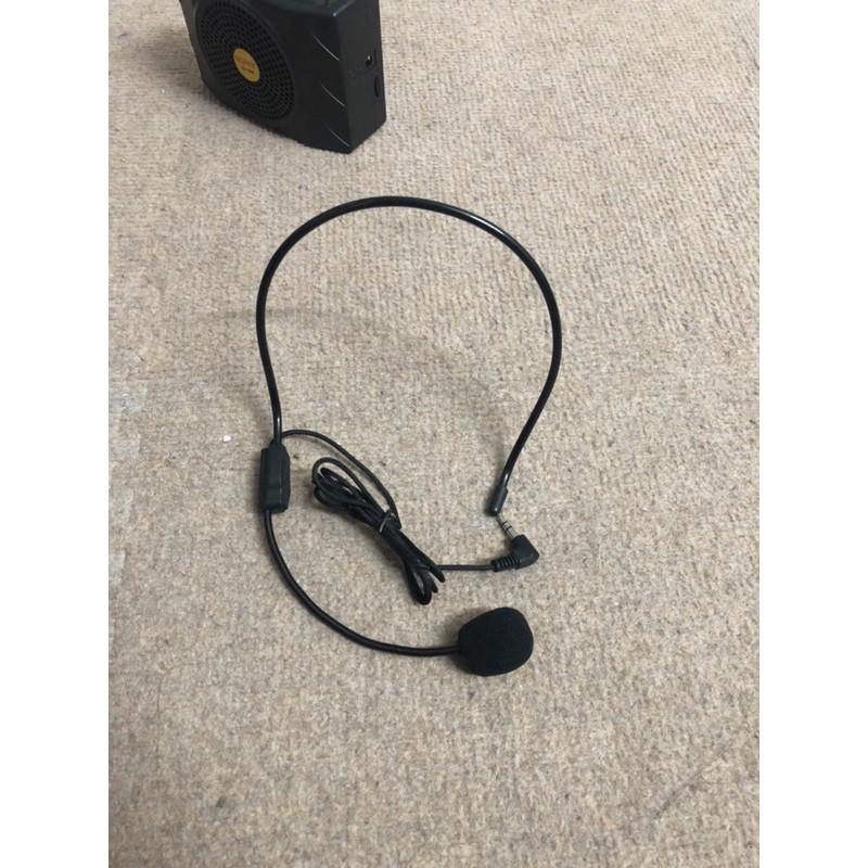 Mic có dây cài đầu - dùng cho máy trợ giảng, laptop