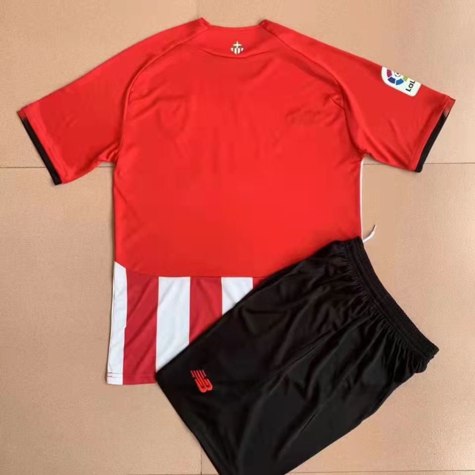 Áo Thun Bóng Đá Thể Thao Bilbao Cho Trẻ Em Và Người Lớn