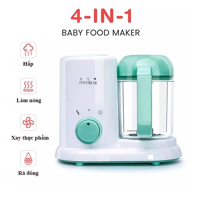 Máy chế biến thức ăn dặm cho bé chính hãng Bear