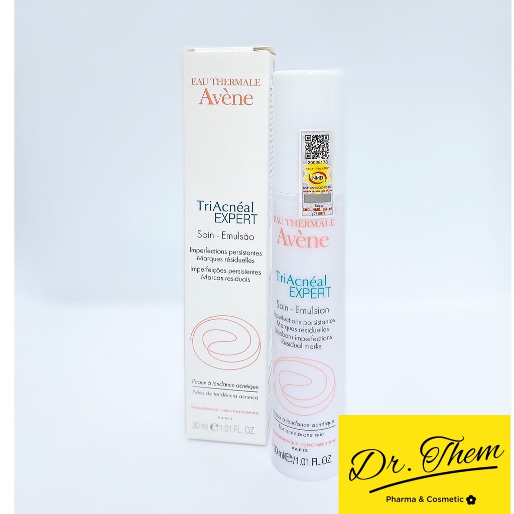 ✅[CHÍNH HÃNG] EAU Thermale Avene - Kem Giúp Giảm Mụn Trứng CÁ EAU THERMALE AVENE TRIACNEAL EXPERT EMULSION 30ml