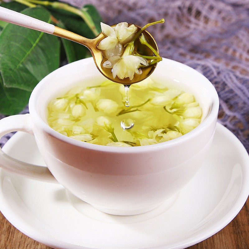 Trà Nụ Hoa Nhài Sấy Khô Loại Đặc Biệt Thơm Ngon Hảo Hạng 100g