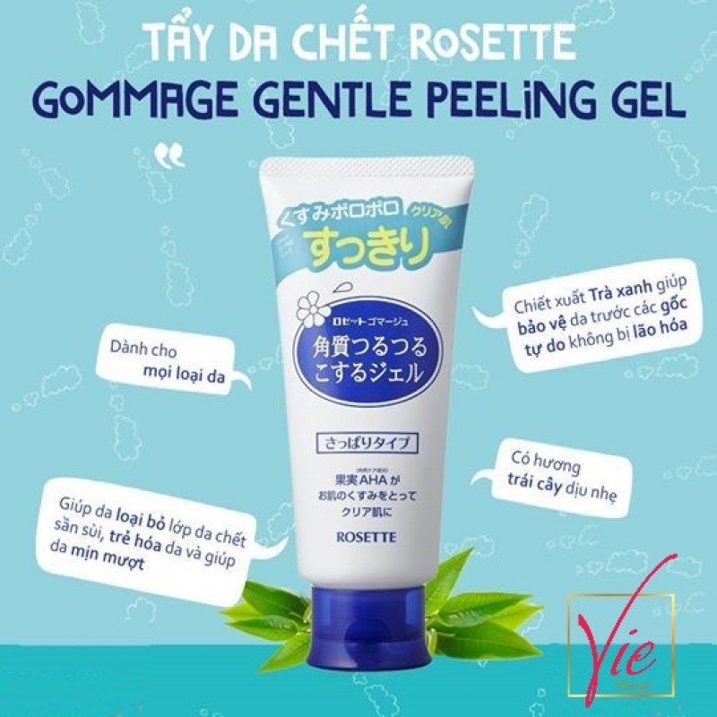 Tẩy Da Chết Rosette Peeling Gel (Mọi Loại Da) 120g