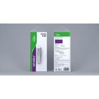 Bấm móng tay inox cao cấp - Kềm Nghĩa cắt móng đầu bằng B903