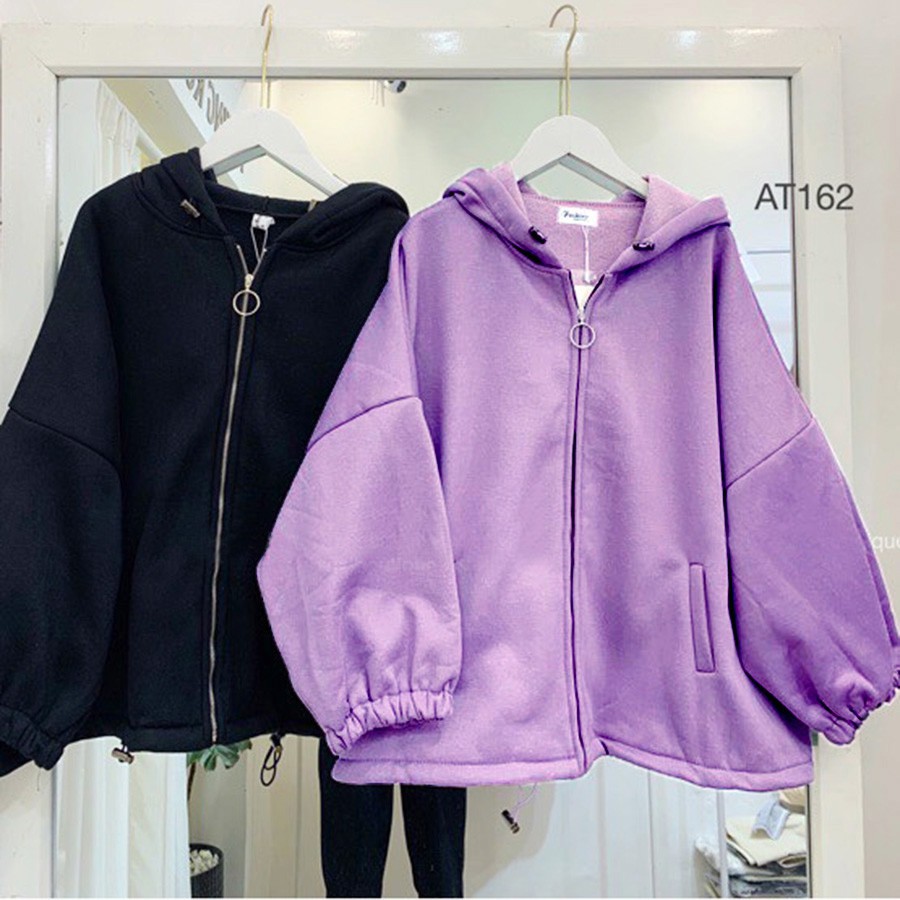 [Kèm Quà] ÁO HOODIE - ÁO KHOÁC NỈ NGOẠI Form Dơi Lửng (Kèm Video -  Khoen Dây Kéo) - AK.STORE | BigBuy360 - bigbuy360.vn