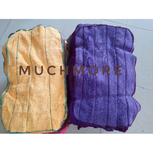 1kg Khăn lau đa năng, khăn microfiber, bạn click vào xem clip