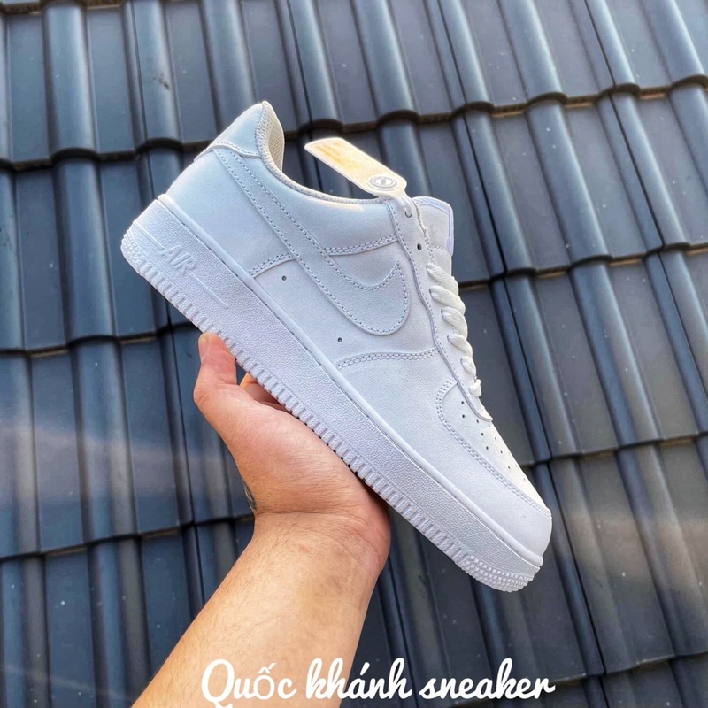 Giày Nam Nữ Nike Air Force 1 AF1 Trắng Cổ Thấp, Giày Thời Trang Đi Học Đi Chơi Đẹp Hot Trend