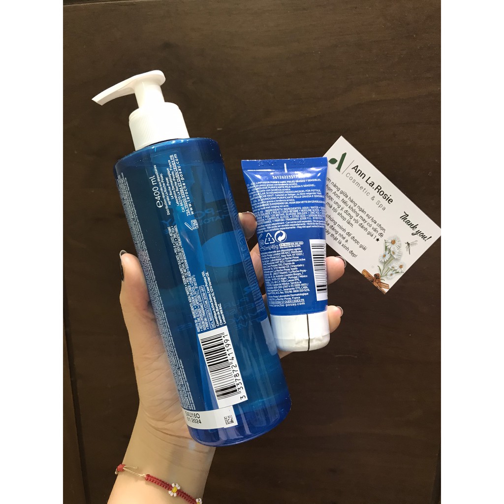 [Mã SKAMSALEP6 giảm 10% tối đa 100K đơn 150K] Sữa rửa mặt Laroche-posay Effaclar Gel Moussant các size | BigBuy360 - bigbuy360.vn